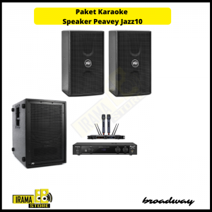 Paket Karaoke Speaker Peavey Jazz10